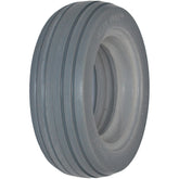Angled view of 6 x 2 in. (150x50) Rib Urethane Wheelchair Tire for caster wheels